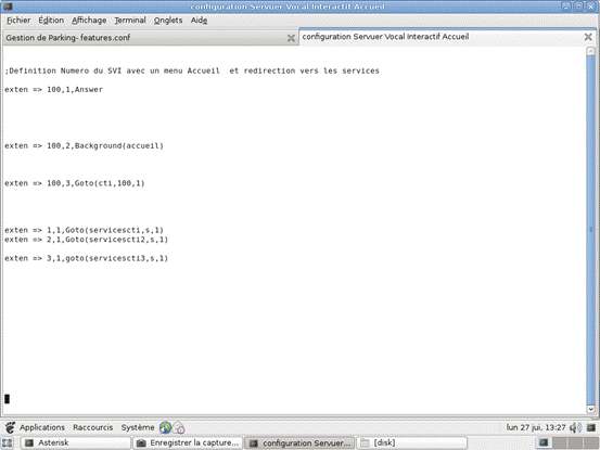 Configuration du Serveur Vocal Interactif1 Configuration du Serveur Vocal Interactif1