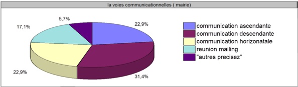 Enjeux de la communication territoriale, Organisation municipale