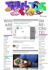 Exemple du blog recrutement Tribal Sex tape de l’agence de Design DDB Paris Exemple du blog recrutement - l’agence de Design DDB Paris