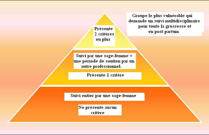 Triangle décisionnel de suivi spécialisé Triangle décisionnel de suivi spécialisé