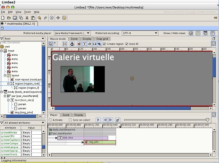 LimSee2 : espace auteur LimSee2 : espace auteur