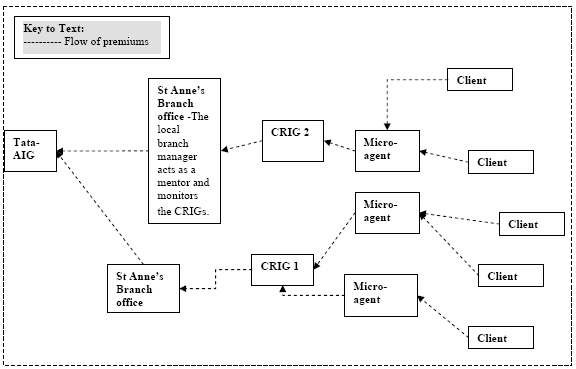 Distribution des produits de micro-assurance Tata-AIG avec l’aide de l’organisation St Anne. Distribution des produits de micro-assurance Tata-AIG avec l’aide de l’organisation St Anne.
