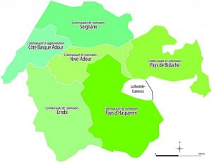 Représentation du SCOT par les EPCI qui le compose