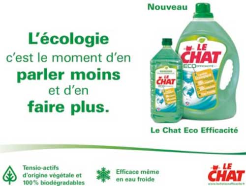 Le Chat Eco-efficacité