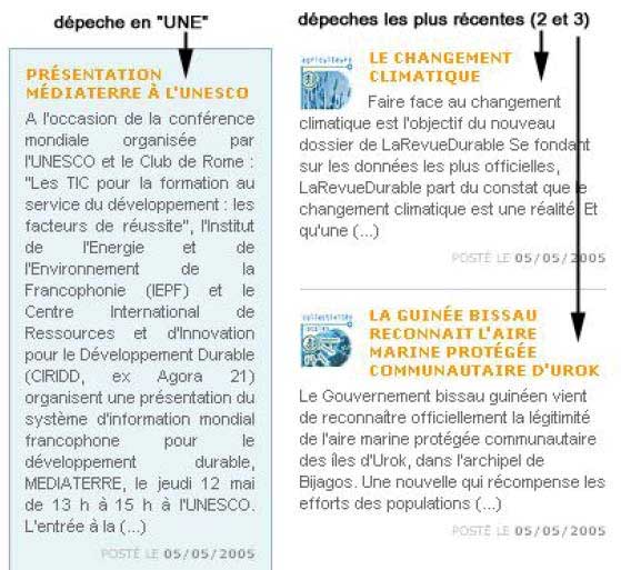 Utilisation de Médiaterre : arborescence du site et page d’accueil
