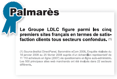 LDLC.com a réussi à établir une relation particulière