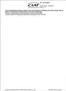 coefficient de performance de carnot