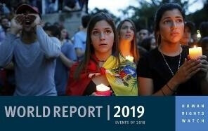 Bilan annuel de Human rights watch à propos des droits humains dans le monde (2019)