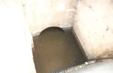 Grille grossière (entrée de l'eau dans la step)