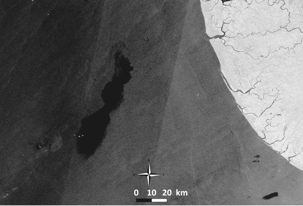 oil spill platforms dans la zone économique exclusive du Nigéria
