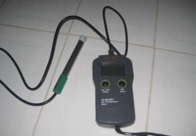 La station de l'épuration - PH-mètre