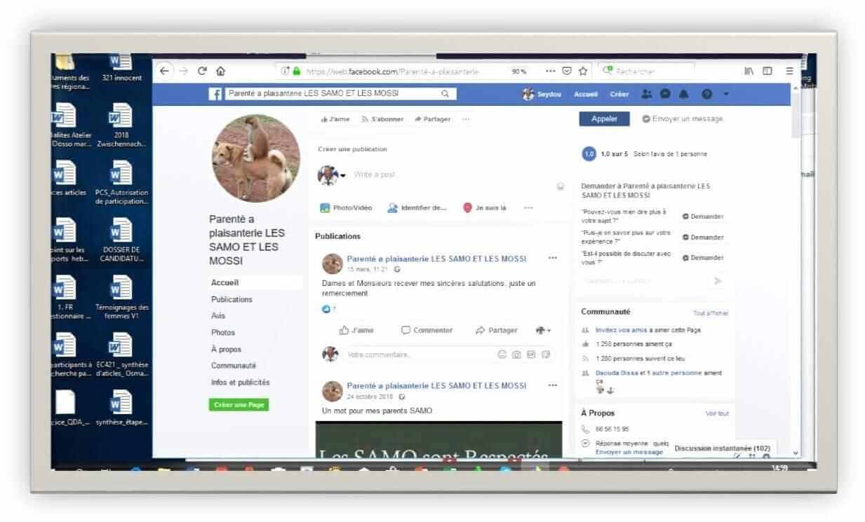 Facebook et la pratique de la parenté à plaisanterie