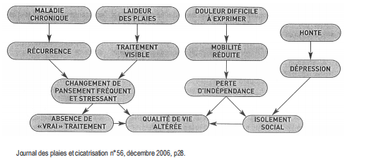 Journal des plaies et cicatrisation n°56, décembre 2006, p28.