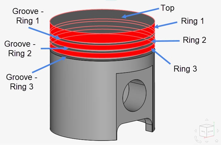 Simulation thermomécanique du piston Comsol Multiphysics et Solidworks