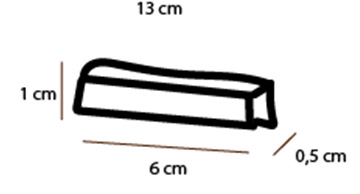 Barrette (cannabis en résine), conception Julien Magana 2022