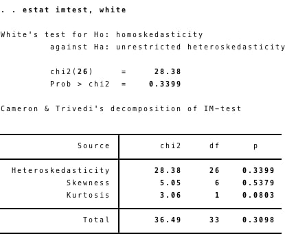 Hétéroscédasticité