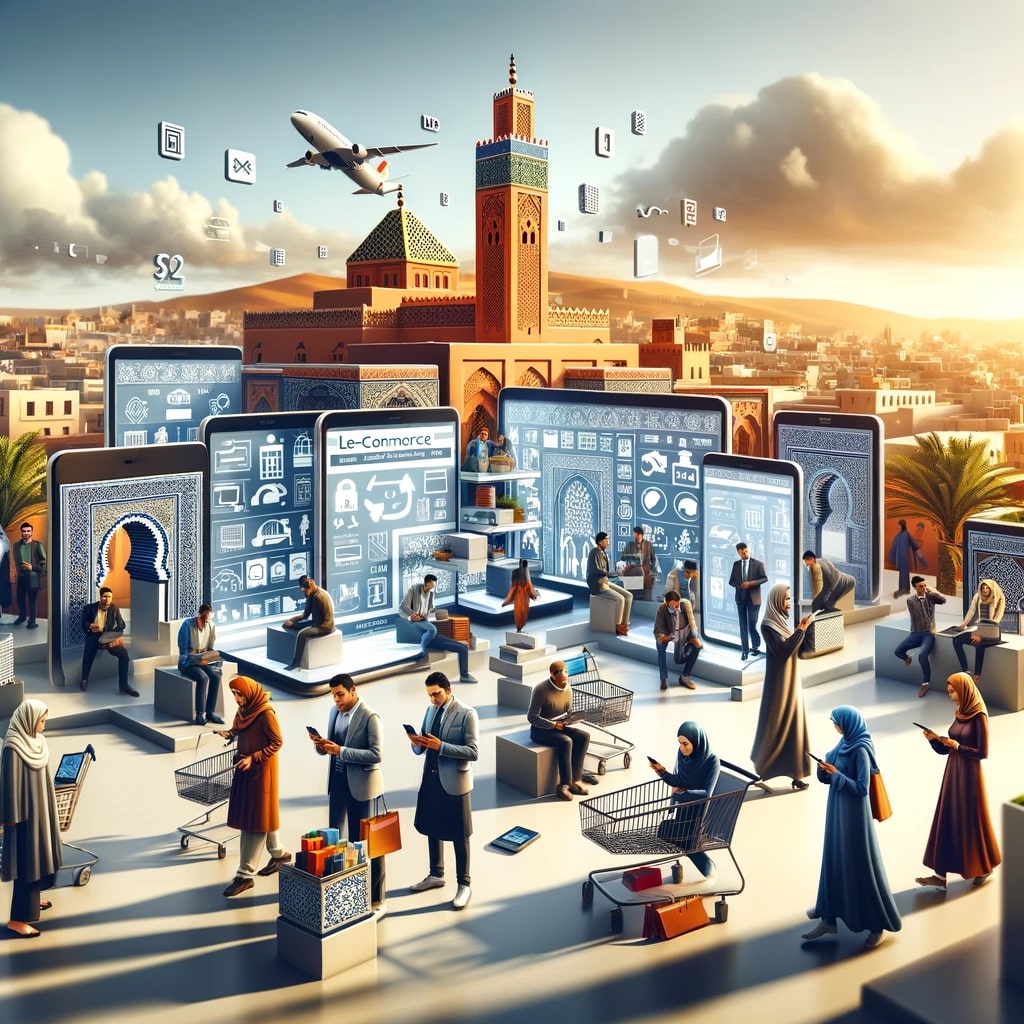 7 acteurs clés du e-commerce au Maroc dévoilés