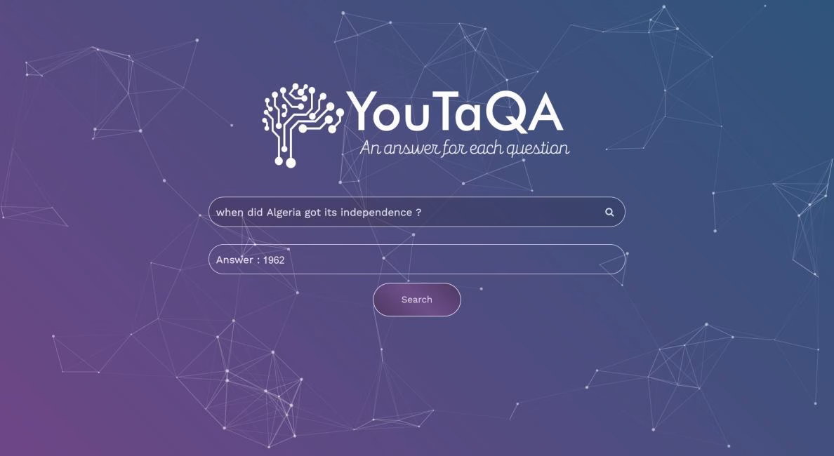 Exemple d’utilisation du système YouTaQA